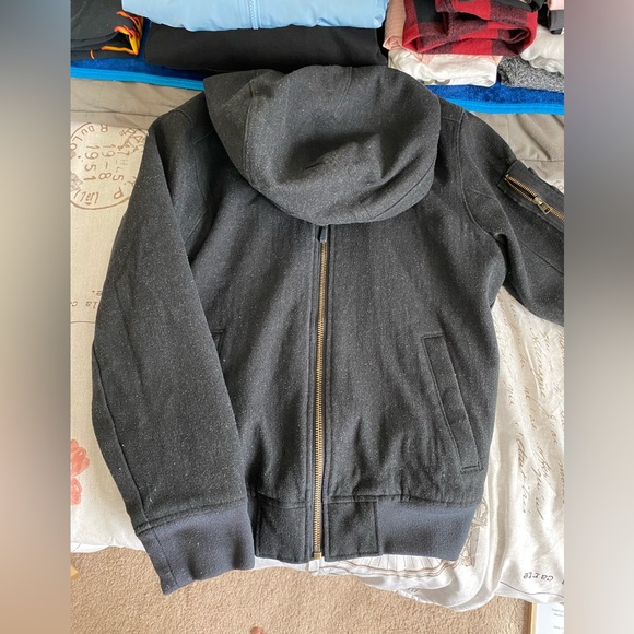 Hollister Heavy Bomber Jacket Size S - Picture 1 of 3